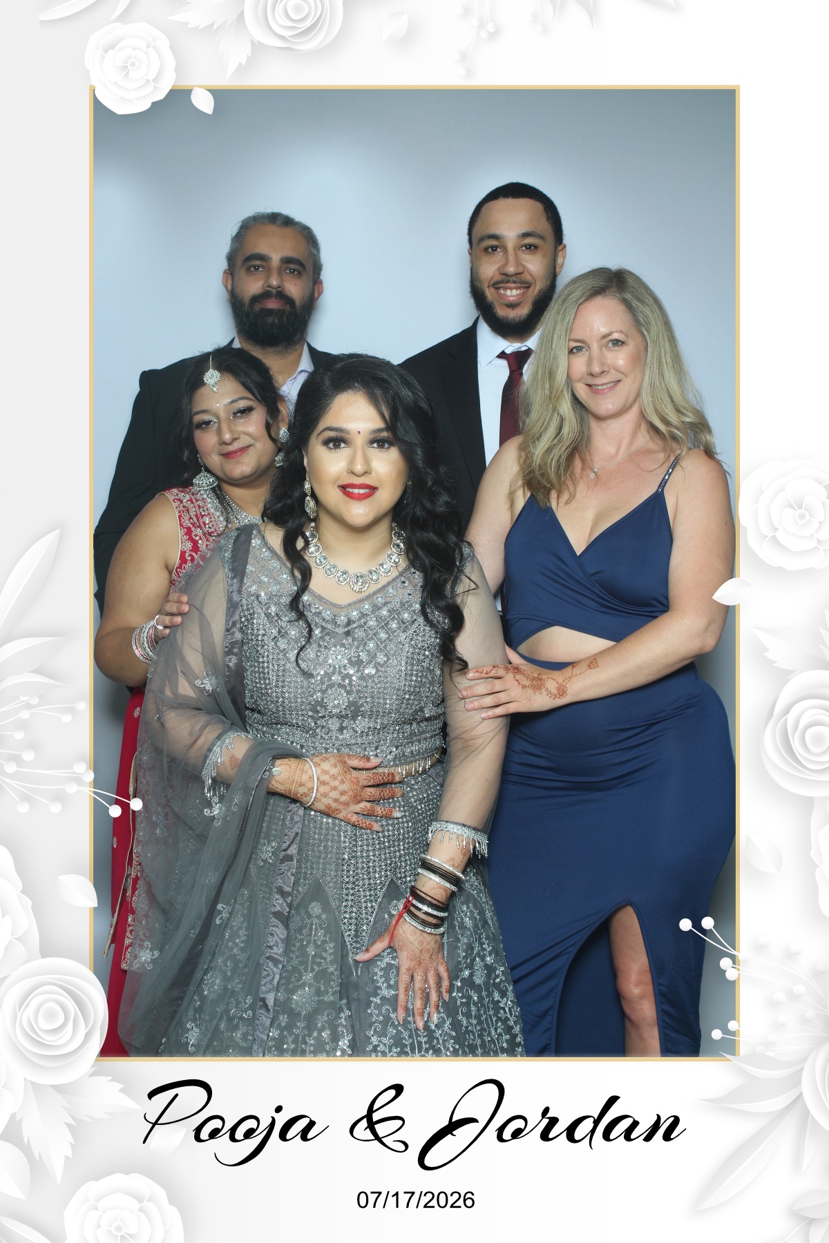 Pooja & Jordan | View more photos from the event at gallery.myselfiemirror.ca/u/romanmyselfiemirrorca/Pooja-Jordan