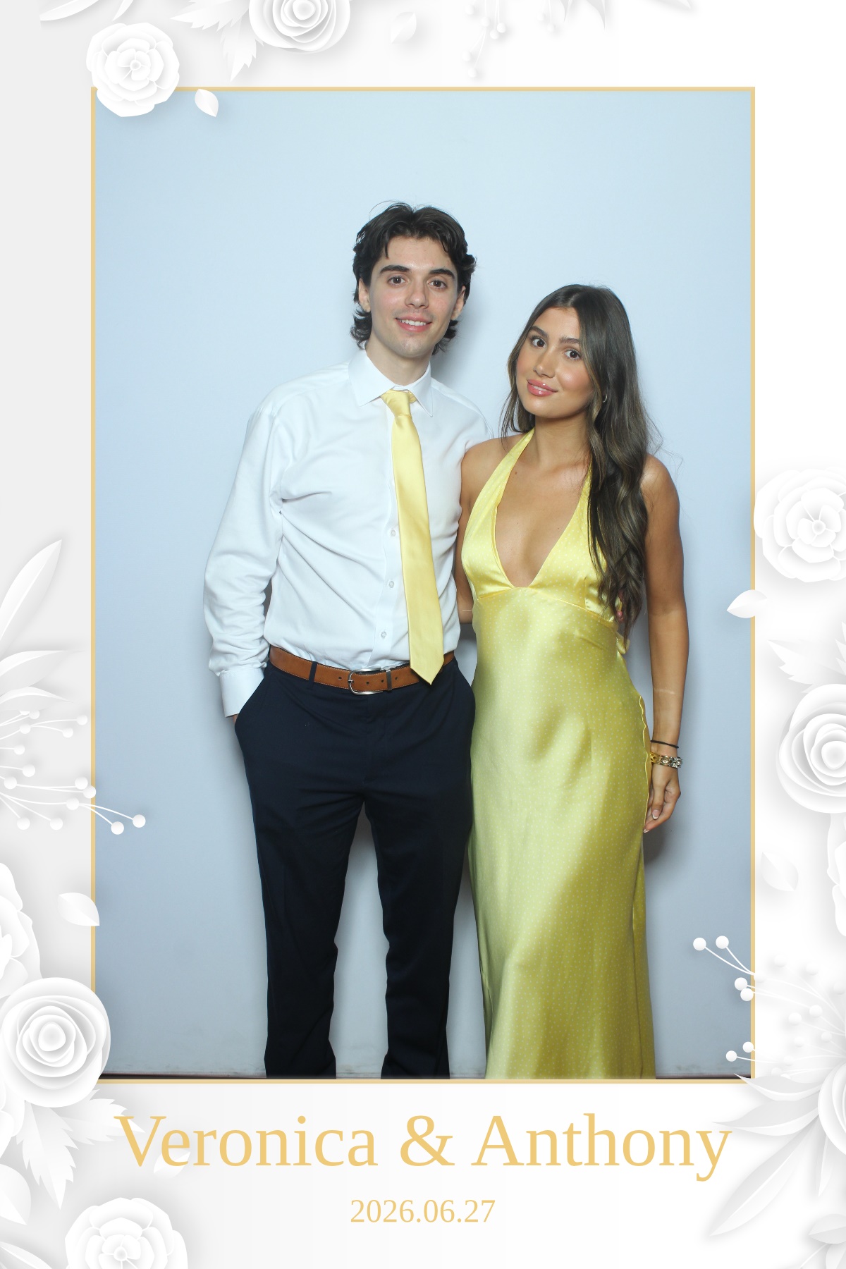 Veronica & Anthony | View more photos from the event at gallery.myselfiemirror.ca/u/romanmyselfiemirrorca/Veronica-Anthony
