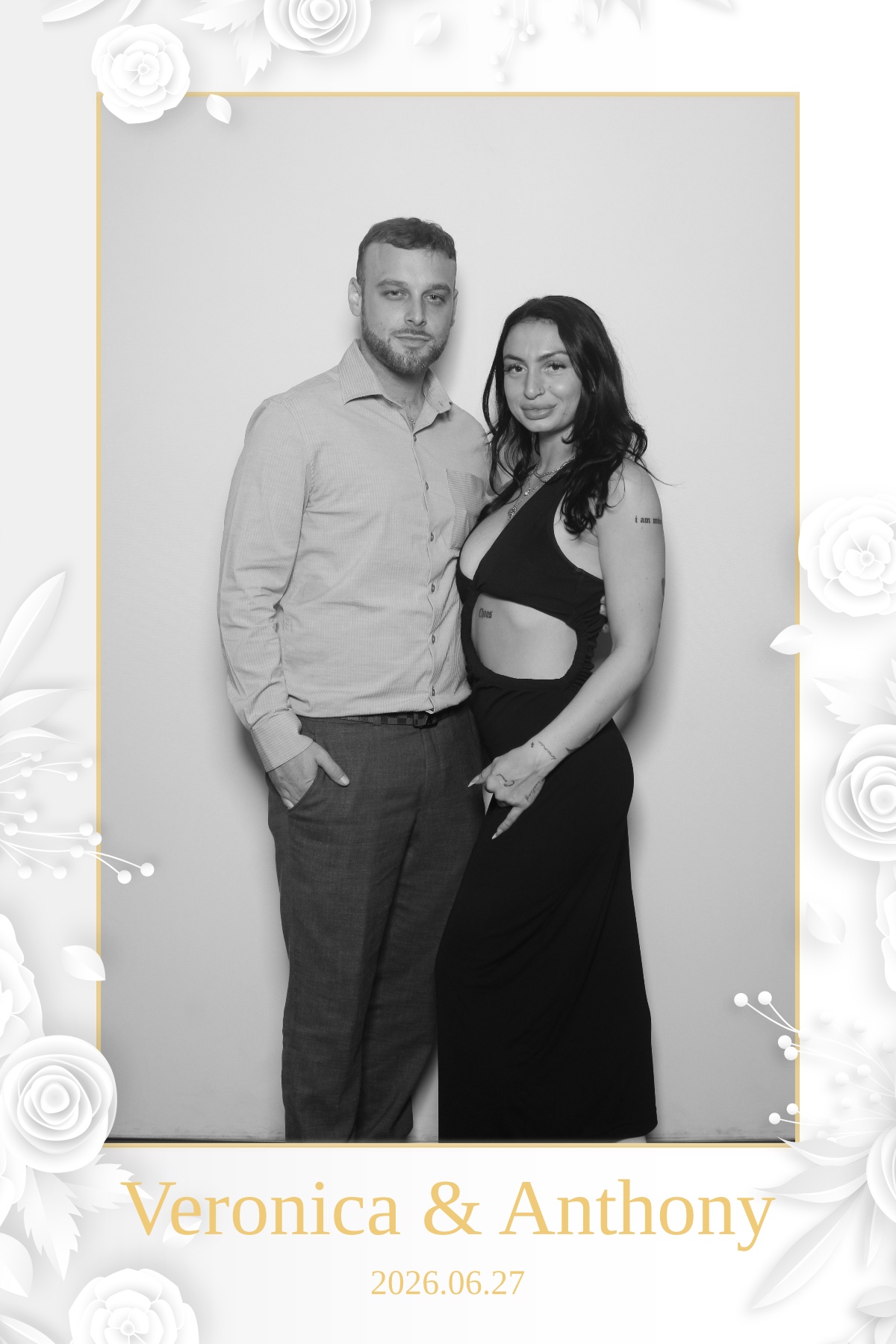 Veronica & Anthony | View more photos from the event at gallery.myselfiemirror.ca/u/romanmyselfiemirrorca/Veronica-Anthony