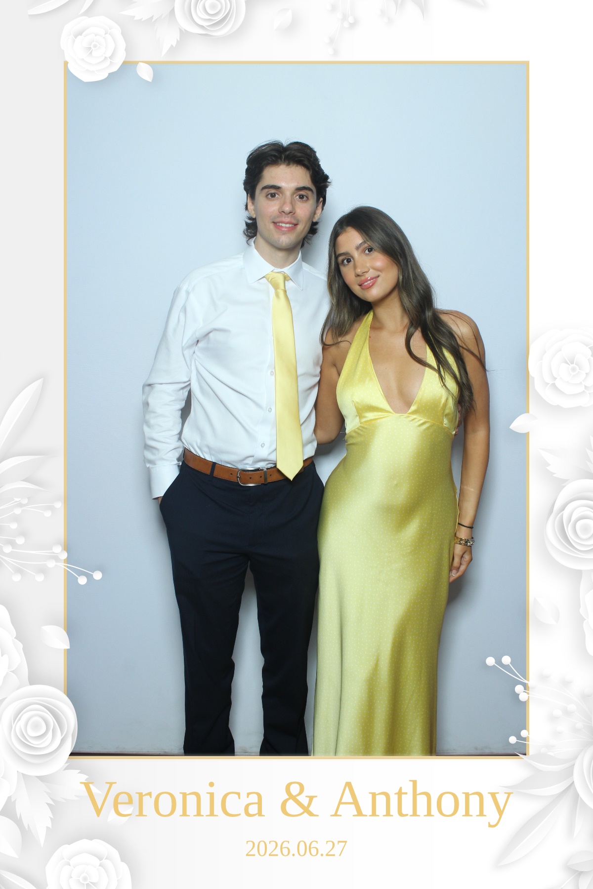 Veronica & Anthony | View more photos from the event at gallery.myselfiemirror.ca/u/romanmyselfiemirrorca/Veronica-Anthony