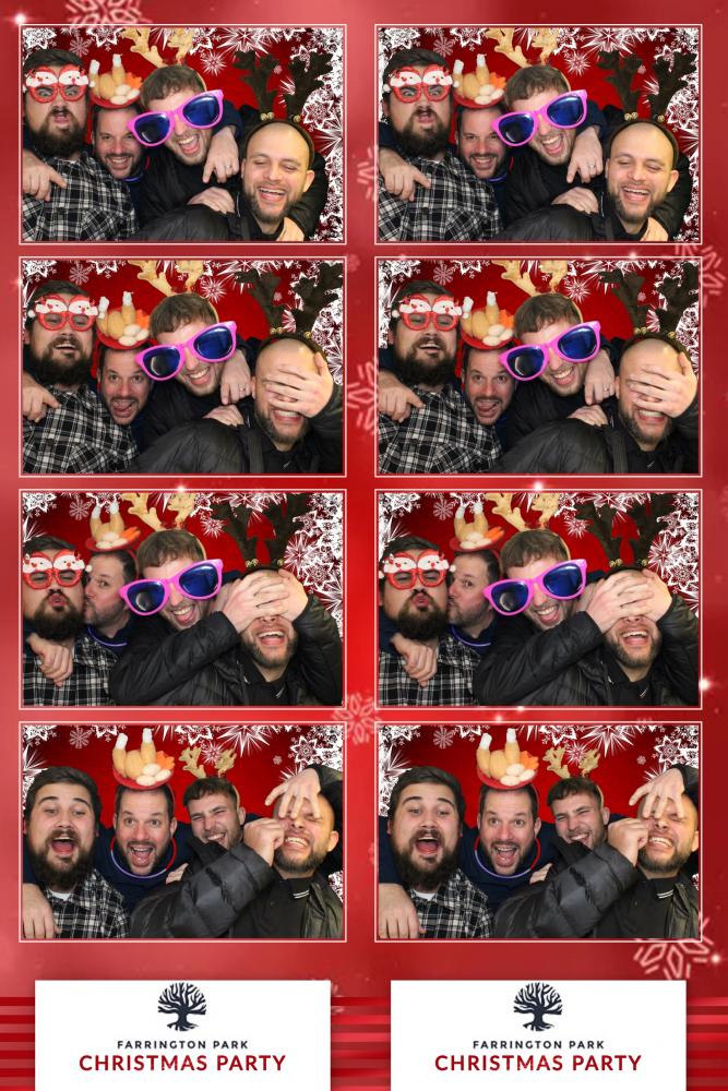Bristol Photo Booth Hire at Farrington Park for a Xmas Party