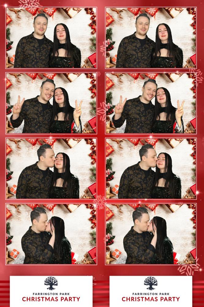 Bristol Photo Booth Hire at Farrington Park for a Christmas Party