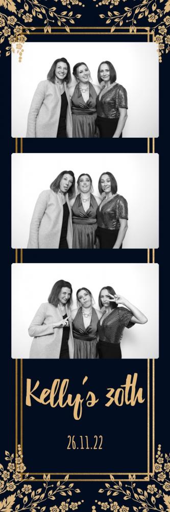 Black and White Photo Booth Hire for birthday parties in the UK