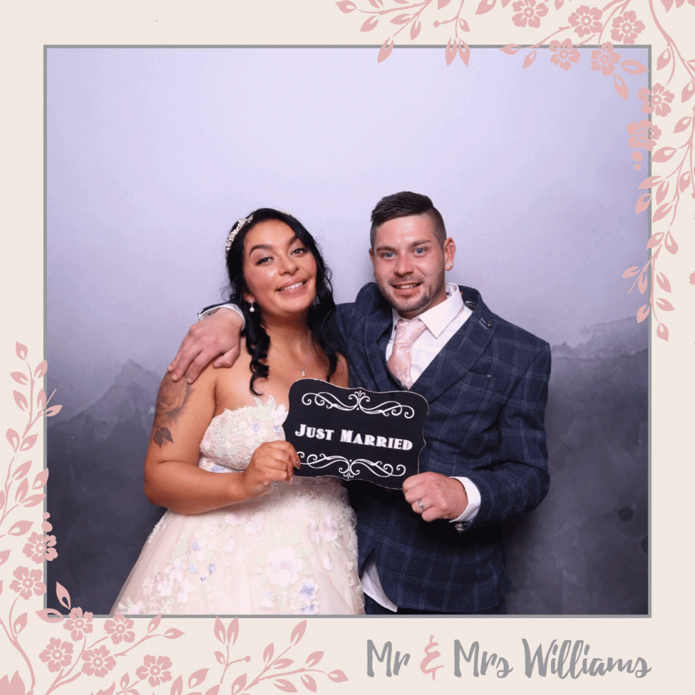 Wedding Photo Booth Hire at Sandy Cove Hotel
