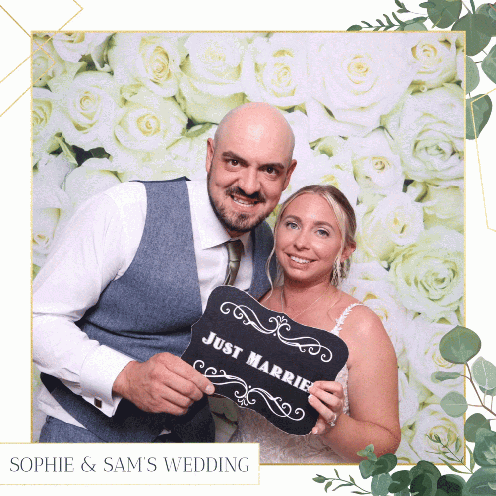 Wedding Photo Booth Hire at Old Down Estate, Bristol